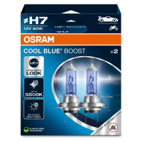 OSRAM H7 12V 80W PX26d COOL BLUE BOOST 5500K 2ks NO ECE 62210CBB-2HB