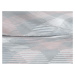 Mistral Home povlečení bavlněný satén Mist Check Grey-Pink - 140x200 / 70x90 cm