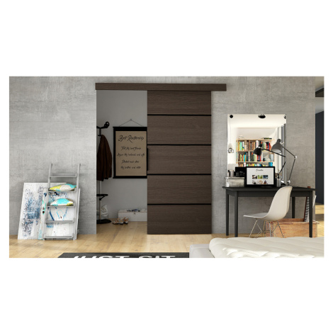 Posuvné Dveře MARTI VI Čokoláda ankon