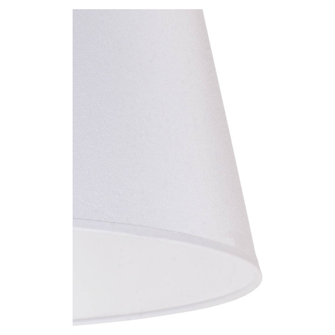 Euluna Stínidlo na lampu Cone výška 22,5 cm, chintz bílá
