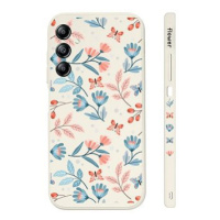 TopQ Kryt Design Samsung A34 Romantické kvítky 121557