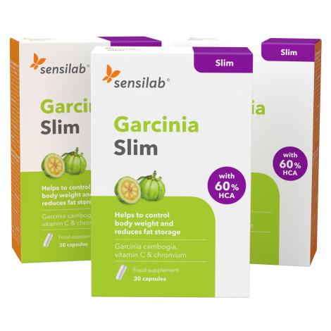 Garcinia Slim 1+2 ZDARMA: kapsle na hubnutí s garcinií kambodžskou, které omezují chutě k jídlu.