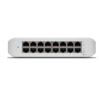 UBNT UniFi Switch USW-Lite-16-PoE [16xGigabit, 8x PoE out 45W, 802.3at/af, 16Gbps]