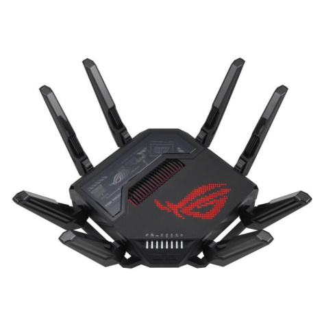 ASUS ROG Rapture GT-BE98 Gaming Router, WiFi 7, Dual 10G Ports, AURA RGB, AiMesh