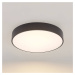 Lindby Lindby LED stropní svítidlo Milada, černé, CCT, dálkové ovládání