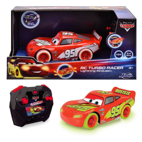 Dickie RC Cars Blesk McQueen Turbo Glow Racers 1:24, 2kan