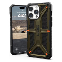 Kryt UAG Monarch, kevlar element green - iPhone 15 Pro Max (11429811397B)