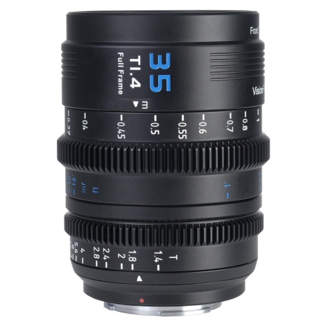 SIRUI Vision Prime 1 35mm T1.4 Full Frame Cine Lens (Black, E/Z/RF/L Interchangable Mount))