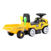 mamido  Dětské odrážedlo traktor Truck s přívěsem žluté