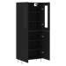 vidaXL Skříň highboard černá 69,5 x 34 x 180 cm kompozitní dřevo