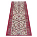 Běhoun Basic 105494 Red Creme 80x300 cm