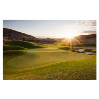 Fotografie Putting Green at Sunset, Ken Redding, 40x26.7 cm