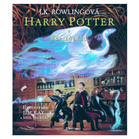 Harry Potter a Fénixův řád - ilustrované vydání J. K. Rowlingová ALBATROS