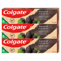 Colgate Naturals Charcoal& Mint bělicí zubní pasta 3x 75ml 3 x 75 ml