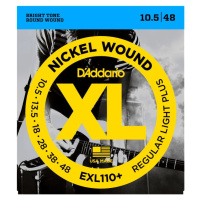 D'Addario EXL110+ Regular Light - .0105 - .048