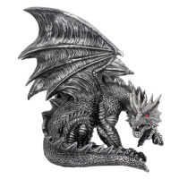 Figurka Dragon - Obsidian, 25 cm