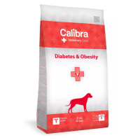 CALIBRA Veterinary Diets Diabetes & Obesity granule pro psy, Hmotnost balení: 2 kg