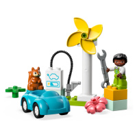 LEGO - Větrná turbína a elektromobil