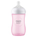 PHILIPS AVENT Láhev Natural Response 260 ml, 1m+, růžová