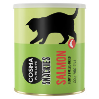 Cosma Snackies Maxi Tube - lyofilizované snacky pro kočky - losos 120 g
