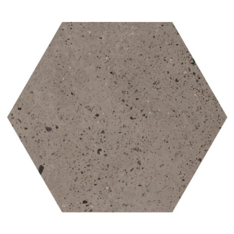 Paradyz Dlažba Industrialdust Taupe Hexagon 19.8x17.1 cm