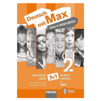 Deutsch mit Max neu + interaktiv 2/A1 - Pracovní sešit 3 v 1 + mp3