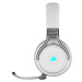 CORSAIR herní bezdrátový headset Virtuoso White