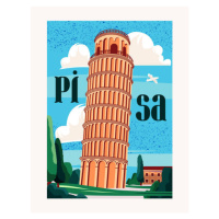 Ilustrace Travel Destination Vector Poster, Rudzhan Nagiev, 30 × 40 cm