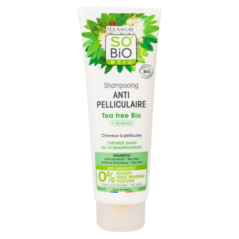 SO’BiO étic Šampon proti lupům s Tea Tree a bisabololem BIO 250 ml