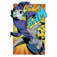 Umělecký tisk Joker and Batman fight, (26.7 x 40 cm)