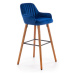 Barová židle Gemma modrá