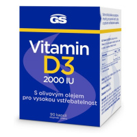 GS Vitamin D3 2000 IU 90 kapslí