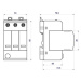 Svodič přepětí SPD PV typ 1+2  PIVM PV 1000 Vseries