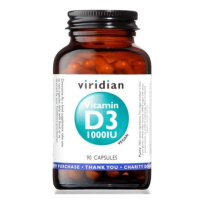 Viridian Vitamin D3 1000IU cps.90