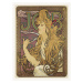 Obrazová reprodukce Job, Cigarette Paper Advert (Vintage Art Nouveau) - Alfons / Alphonse Mucha,