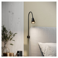 Briloner Nástěnné svítidlo Tuso LED, montáž na postel, černé