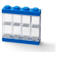 Modrá sběratelská skříňka na 8 minifigurek LEGO®