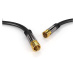 PREMIUMCORD kabel, satelitní anténní F male - F male (135 dB) 4x stíněný 3m