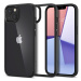 Ochranný kryt Spigen Ultra Hybrid matte black pro Apple iPhone 13, transparentní