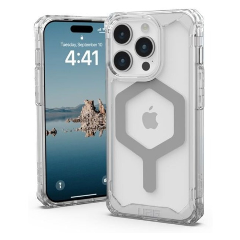 UAG ochranný kryt Plyo MagSafe pro Apple iPhone 15 Pro, bílá/stříbrná - 114286114333
