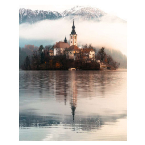 RAVENSBURGER Puzzle Kostel na jezeře Bled 1500 dílků 151482
