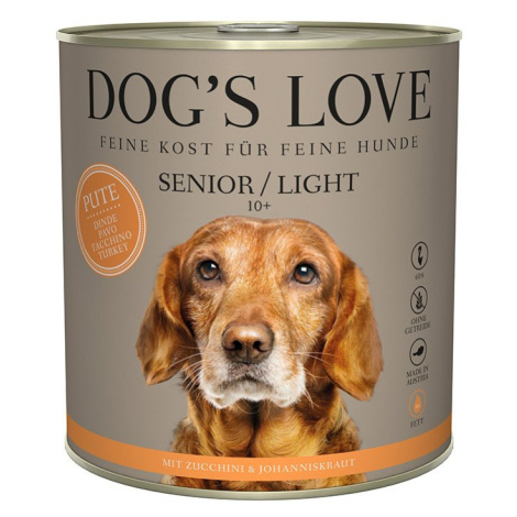 DOG’S LOVE SENIOR krůta 6× 400 g Dog's Love