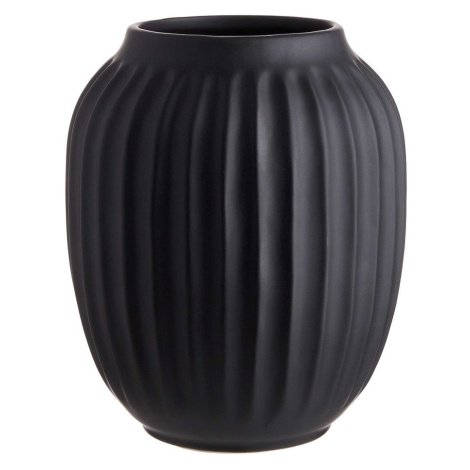 LIV Keramická váza 16,5 cm - černá