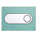 Liv-Fluidmaster Liv Zircon Eco zelená 229458 - Ovládací tlačítko pro dvojité splachování - sklo