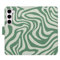 iSaprio Flip pouzdro Zebra Green 02 pro Samsung Galaxy S23 5G