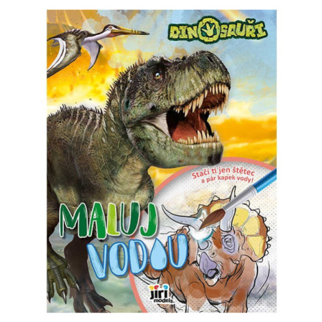 Maluj vodou A4 - Dinosauři