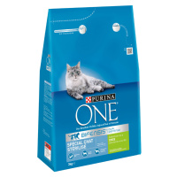 PURINA ONE Sterilized pro kočky - krůta - 3 kg