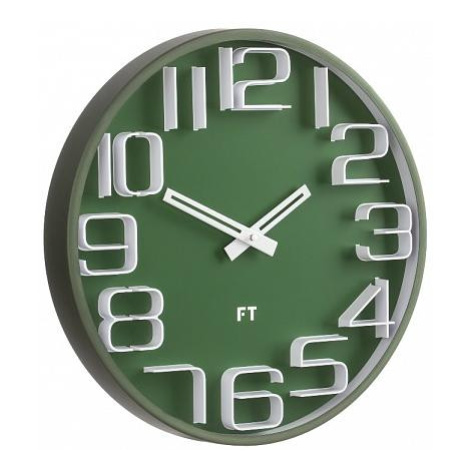 Designové nástěnné hodiny Future Time FT8010GR Numbers 30cm FOR LIVING