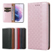 Magnet Case elegantní knížkové pouzdro s poutkem na Samsung Galaxy S22 PLUS 5G Pink