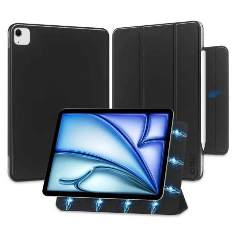 Pouzdro TECH-PROTECT SMARTCASE MAGNETIC IPAD AIR 13 2024 BLACK (5906302308637)